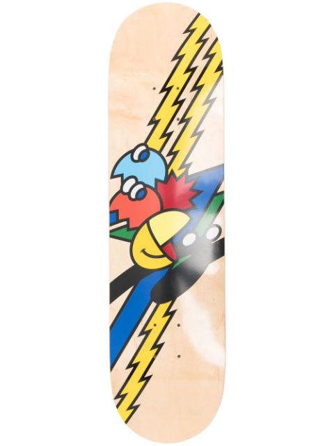 x Pac-Man Graffle skateboard deck