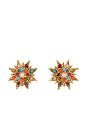 x D orlan 1980s crystal-embellished earrings