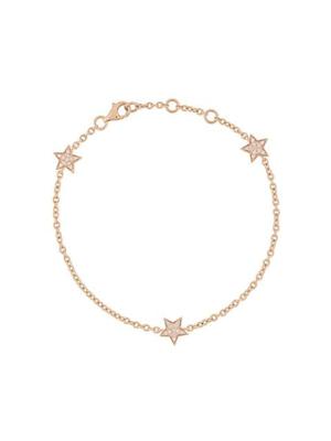 18kt rose gold STASIA MINI Triple Star diamond bracelet