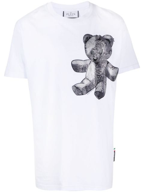 Teddy Bear paisley-print T-shirt