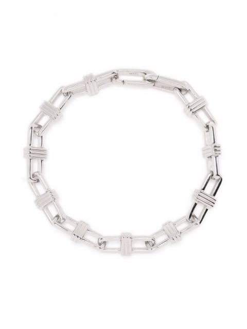fused chunky ridge chain bracelet