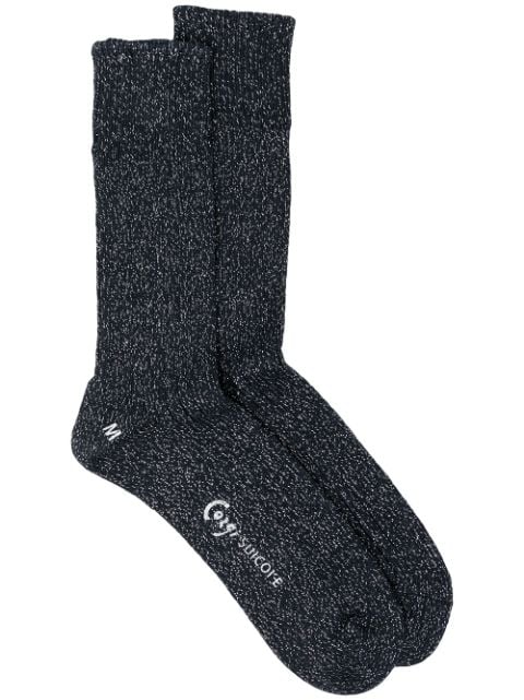 logo-print ankle socks