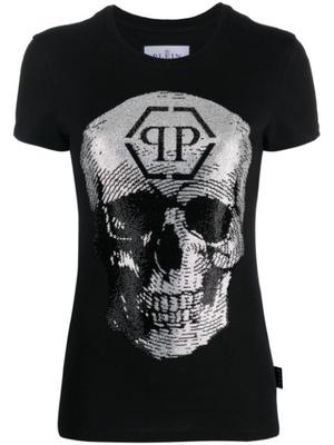 Skull print T-shirt