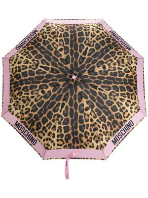 leopard-print umbrella