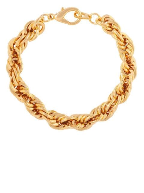 1980s rope chain bracelet