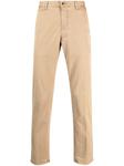 plain cotton chino trousers