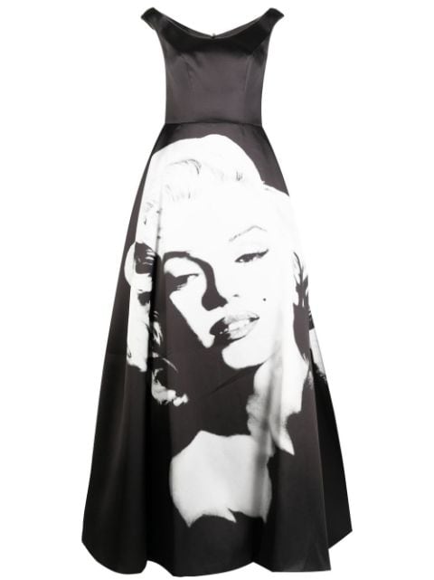 платье с принтом Marilyn Monroe
