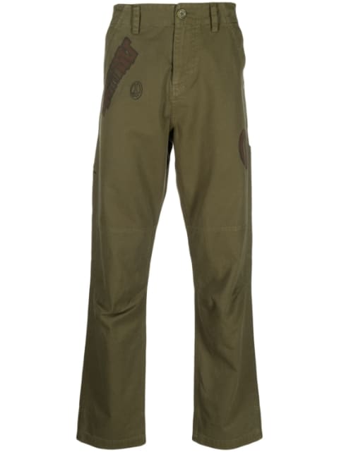 Park high-waisted militar trousers