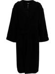 long-sleeve belted robe