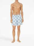 EKD TB-monogram swim shorts