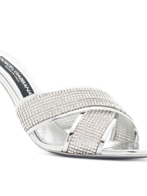 Keira crystal-embellished 90mm sandals