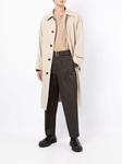 mid-length belted trench coat