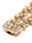 Trevise crystal gold-plated bracelet