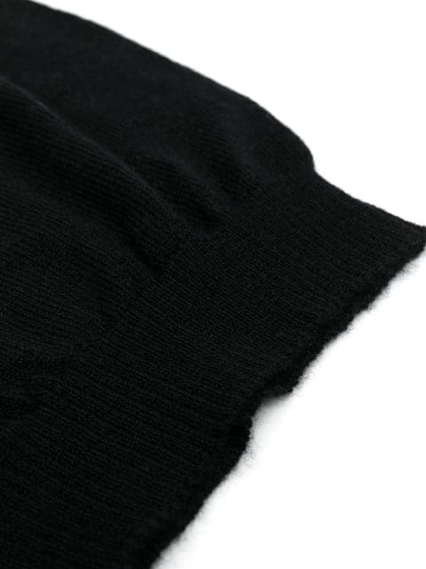 fine-knit cashmere beanie