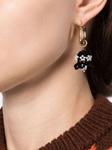 Brad beaded-detail earrings