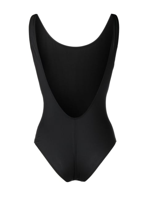 logo-print one-piece swimsuit
