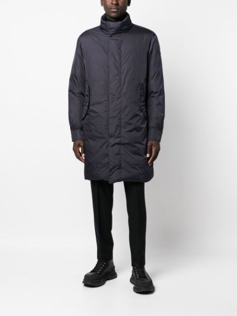 reversible padded mid-length coat