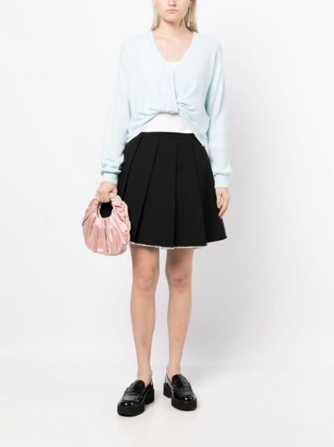 double-layer knitted top