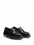 Malick logo-plaque loafers