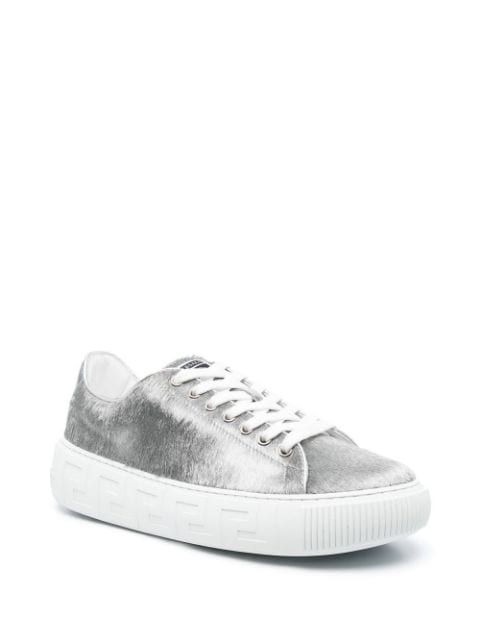 Greca low-top lace-up sneakers
