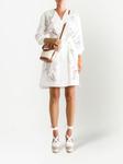 belted broderie anglaise shirtdress