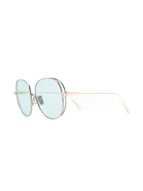 Arohz oversize round-frame sunglasses