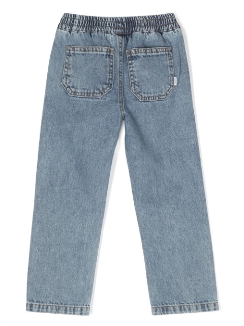 Oliver elasticated-waistband jeans
