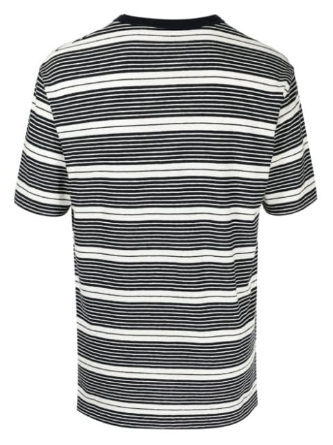 striped round-neck T-shirt