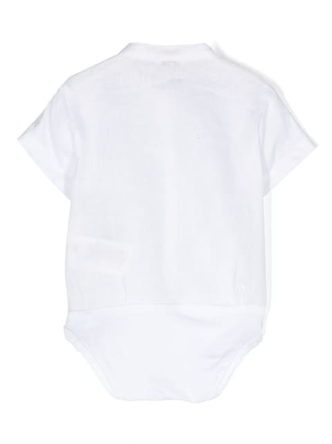 plain short-sleeve linen body