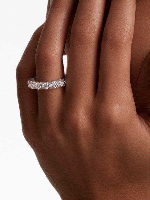 18kt white gold Merveilles diamond eternity ring