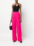wide-leg high-waisted trousers