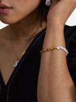 x Mother of Pearl Keshi pearl bracelet