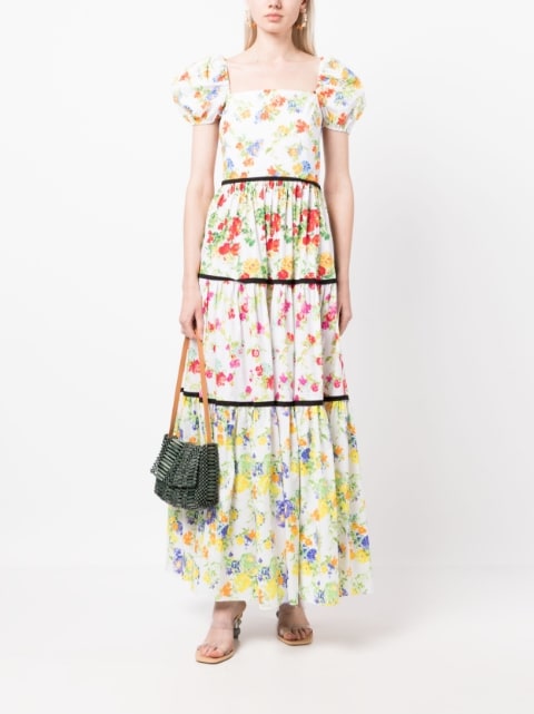 Hart floral-print dress
