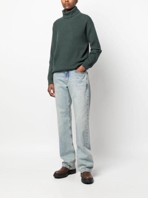 roll-neck cashmere jumper
